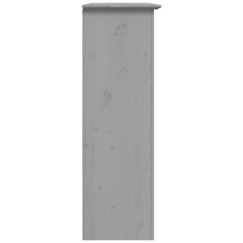 Mobile con Ante in Vetro BODO in Legno Massello di Pino Grigio - Foto 2