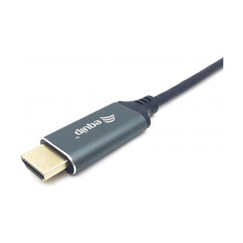 133417 Cavo E Adattatore Video 3 M Usb Tipo-c Hdmi Tipo A (standard) Grigio, Nero - Foto 2