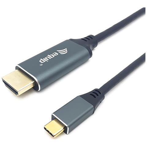 133417 Cavo E Adattatore Video 3 M Usb Tipo-c Hdmi Tipo A (standard) Grigio, Nero - Foto 4