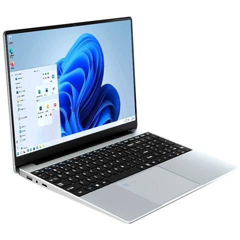 Yepbook Computer portatile 39,6 cm (15.6") Intel® Celeron® N5095 16 GB LPDDR4-SDRAM 1 TB SSD Wi-Fi 4 (802.11n) Windows 11 Pro Argento - Foto 3