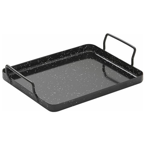 Vassoio Da Forno Vaello Acciaio Smaltato 26 X 30 Cm - Foto 1