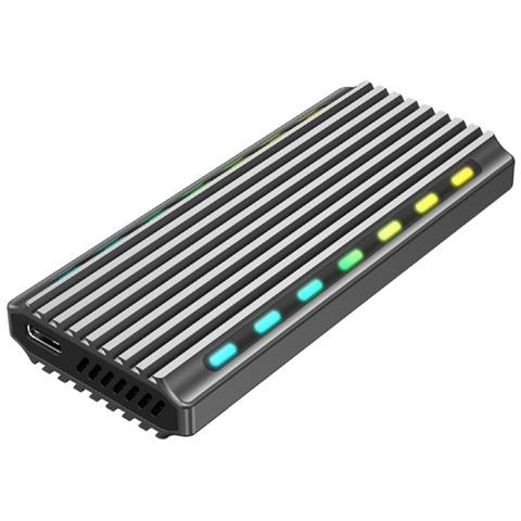 EE2280-U3C-03 contenitore di unità di archiviazione Box esterno SSD Nero M. 2 - Foto 1