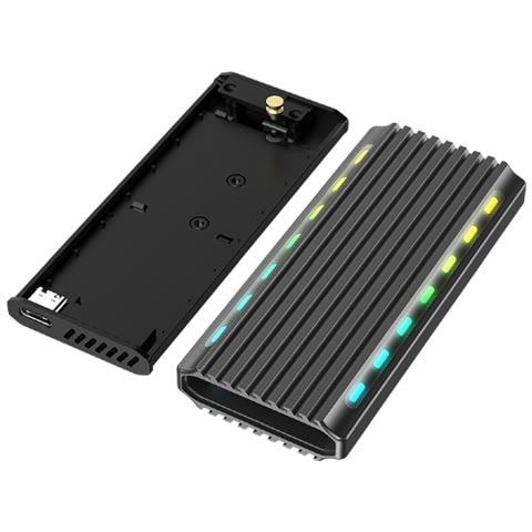 EE2280-U3C-03 contenitore di unità di archiviazione Box esterno SSD Nero M. 2 - Foto 4