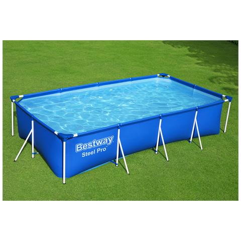 Piscina Rettangolare Steel Pro 400x211x81cm 56424 - Foto 2