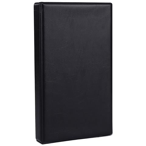 Porta Biglietti Da Visita Nero - 120 Slot Per Carte - Foto 1