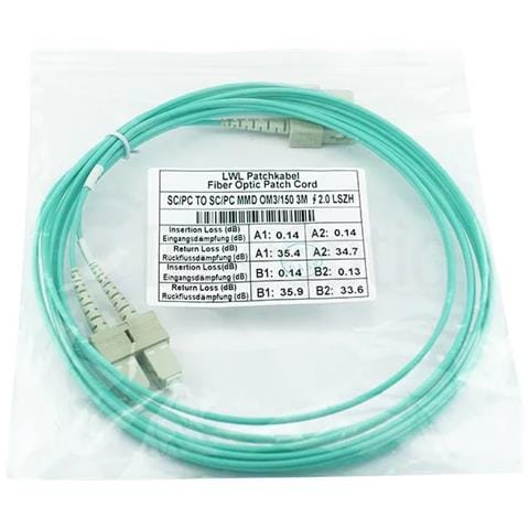 575702K512000003M-BO cavo InfiniBand e in fibra ottica 3 m 2x CS LC /APC Verde - Foto 5