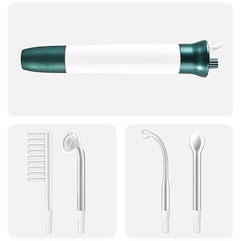 Bastone Di Elettroterapia, Nuova Versione Migliorata, Portatile. Set Di 4 Pezzi Di Luce Rossa-bianca-verde - Foto 2