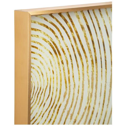 Stampa Su Tela Geometrico 25 - Multicolore - Metallo - 60x3,5x90 Cm - Foto 2