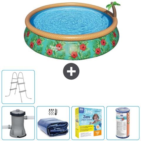 Piscina Fuori Terra - In Giro - 457x84 Cm - Multi - Include Accessori Coordinati Cb19 - Foto 1