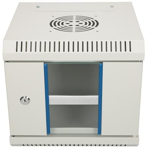 Extralink Per armadio rack 4U 10 "grigio montaggio a parete, Da parete, 4U, 30 kg, Lucchetti, Griglie, Grigio - Foto 9