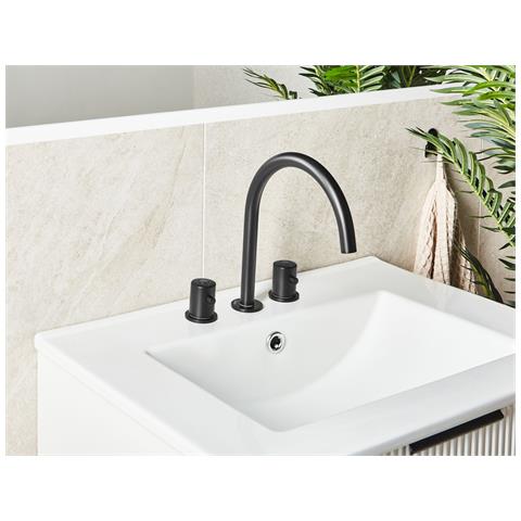 Rubinetteria Per Lavabo Pilcomayo Ottone Nero - Foto 1