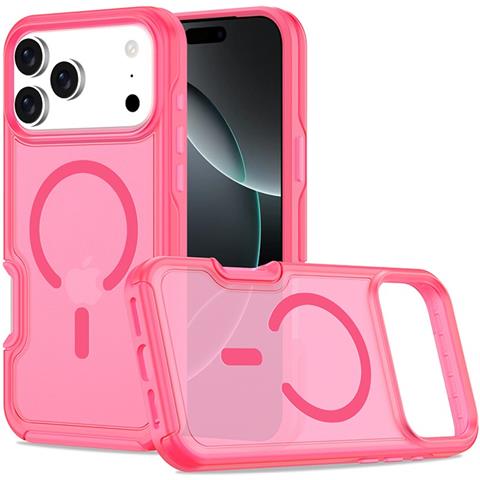 Custodia Magnetica Skin Feel Compatibile Con Iphone 17 - Sottile, Semitrasparente, Ricarica Wireless Magsafe, Antiurto - Foto 1