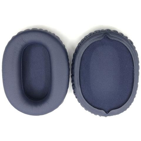 2 Cuscinetti Di Ricambio Compatibili Con Cuffie Sony Wh-ch710/720/zx770bn - Pelle Proteica E Memory Foam Blue - Foto 1