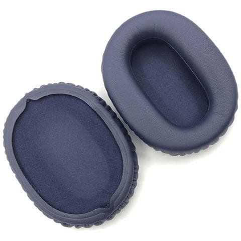 2 Cuscinetti Di Ricambio Compatibili Con Cuffie Sony Wh-ch710/720/zx770bn - Pelle Proteica E Memory Foam Blue - Foto 4