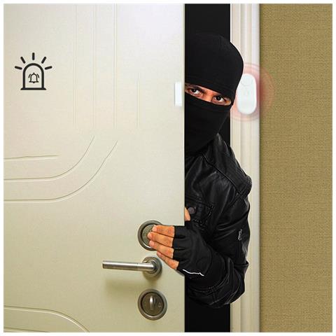 Allarme Per Porta/finestra Con Telecomando E Sensore Magnetico - Sicurezza Avanzata - Foto 6
