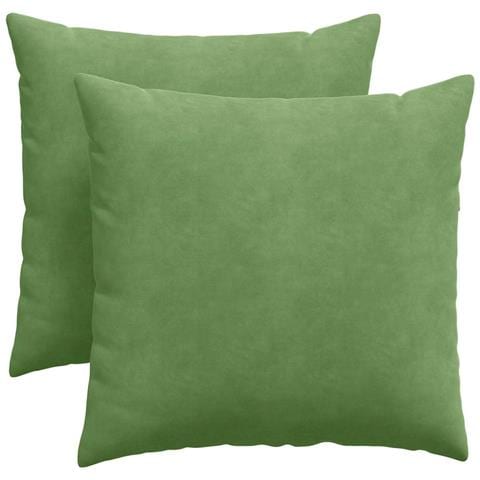 Cuscini da Divano 2 pcs Verde chiaro 45 x 45 cm - Foto 1