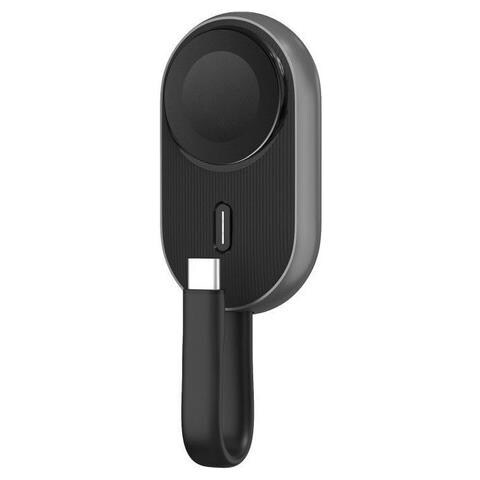 Forcelll F-energy Mini Power Watch 1200 Mah Ricarica Wirelesse Per Apple Whatch Usb-c Black - Foto 2