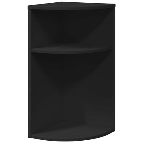 Tavolino Nero 29,6 x 29,6 x 60 cm Legno multistrato - Foto 1