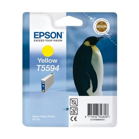 C13T55944010 Cartuccia Ink Originale Gialla per Stylus Foto RX700 Printer - Foto 1