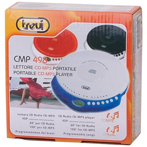 Lettore Cd Portatile Mp3 Cmp 498 Nero - Foto 2