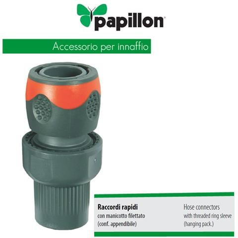 Raccordo Soft touch attacco 1/2 presa iinnaffio con stringitubo 2 Pz - Foto 2