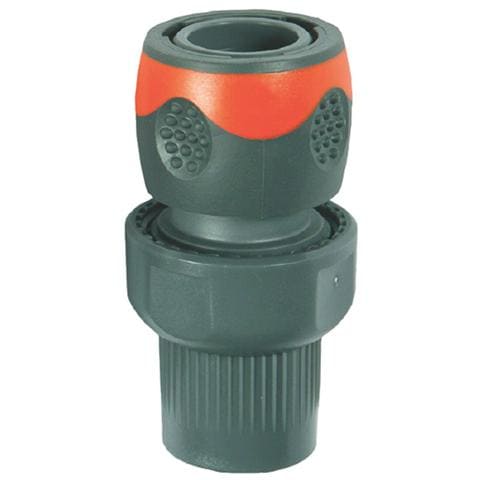 Raccordo Soft touch attacco 1/2 presa iinnaffio con stringitubo 2 Pz - Foto 1