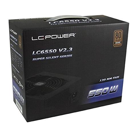 Alimentatore PC LC6550 ATX 250 W 80 Plus Bronze Colore Nero - Foto 2