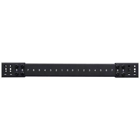 Armadio Server Rack con 4 staffe a Telaio Aperto 25U con profondita' regolabile, ruote orientabili e piedi di livellamento - Foto 6
