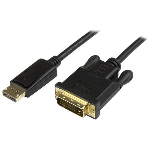Cavo convertitore DisplayPort a DVI da 91 cm - Adattatore DP a DVI-D - Nero 1920x1200 M / M - Foto 1