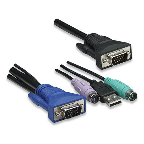 ICOC 018-CUP3 - Cavo per Master Switch HDB15 / USB / PS2 1,8m - Foto 3