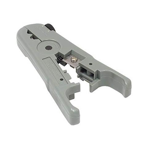 Abisolierzange per Cavo di Rete 3,2mm-9mm incl. Kabelschneider - Foto 1