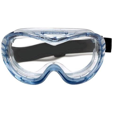 Occhiali A Mascherina Incl. Protezione Antiappannante Fahrenheit Blu, Nero - Foto 1