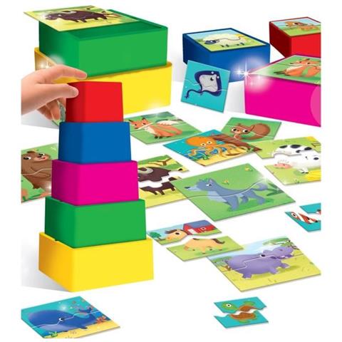 Cubetti Di Attività 2 In 1 - Foto 1