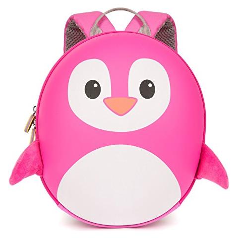 Boppi Tiny Trekker Zaino Da Viaggio Per Bambini - Zaino 4 Litri - Pinguino Rosa - Foto 1