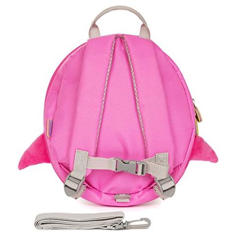Boppi Tiny Trekker Zaino Da Viaggio Per Bambini - Zaino 4 Litri - Pinguino Rosa - Foto 3