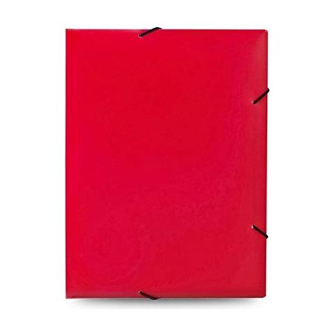 Bigbuy 143.157 Cartellina Ufficio, Rosso, 23,8 X 31,5 X 1,7 Centimetri - Foto 4