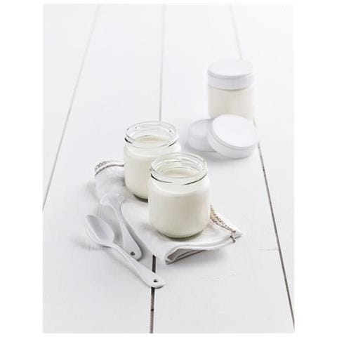 459002 - Linea Yogurtiera + Scovolino - 9 Vasetti In Vetro - Programmabile 15h - 18w - Schermo Elettronico - Spegnimento Automatico - Foto 5