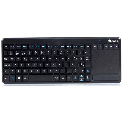Tastiera Wireless TVWARRIOR  (Layout QWERTY) Colore Nero - Foto 1