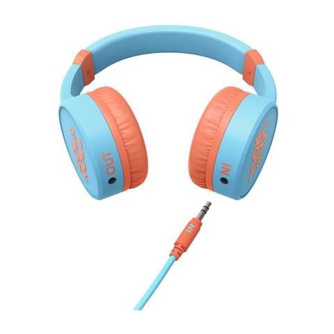 Lol&roll Pop Kids Headphones Blue (music Share, Detachable Cable, <85 Db Volume Limit, Microphone)  - Foto 7