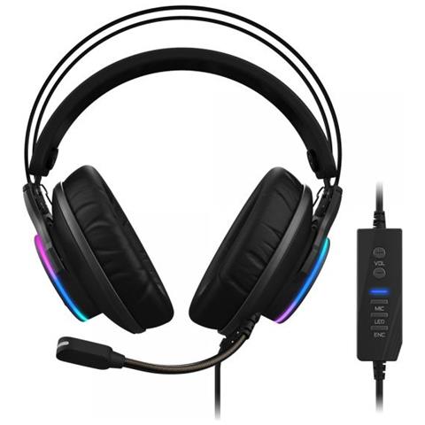 Aorus H1 Cuffia E Auricolare Cuffie Padiglione Auricolare Usb Tipo A Nero - Foto 1