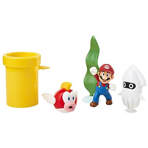 Nintendo - Super Mario - 6 Cm Underwater Diorama Set (400164) (400164)  - Foto 7