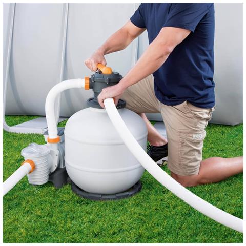 Pompa Con Filtro A Sabbia Flowclear 8327 L /h - Foto 2