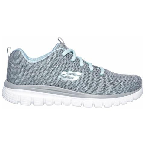 Scarpe Sportive Da Donna Skechers Grigio 37.5 - Foto 1