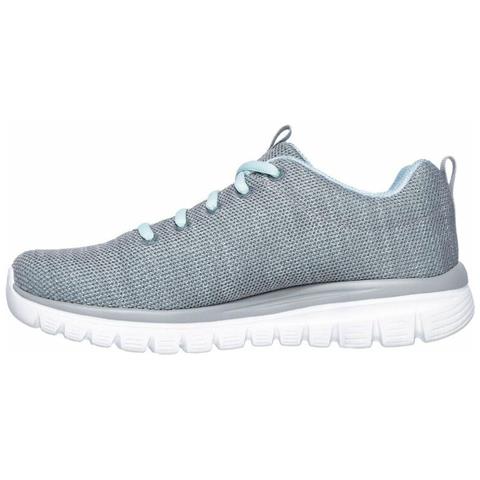 Scarpe Sportive Da Donna Skechers Grigio 37.5 - Foto 6