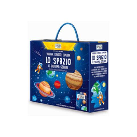 Matteo Gaule - Lo spazio. Il sistema solare. Viaggia, conosci, esplora. Ediz. a colori. Con puzzle - Foto 1