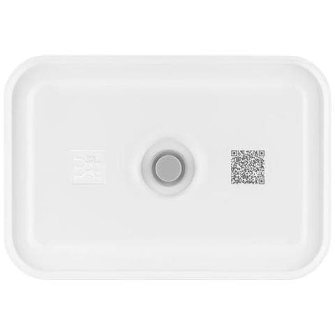Fresh & Save Contenitore Per Il Pranzo 1 L Plastica, Silicone Grigio, Bianco 1 Pz - Foto 3