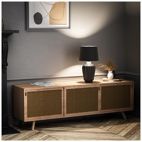 Lampada Da Scrivania Contemporanea Bexley Porcellana Nero Nichel 1 Luce E27 - Foto 5