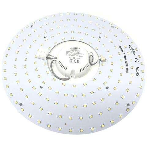 Modulo Circolina Led Ricambio Per Plafoniera Luce Calda 54 W - Foto 1