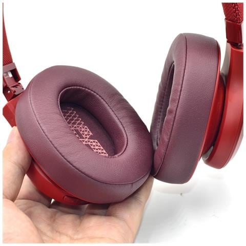 Cuscinetti Auricolari Di Ricambio Per Cuffie Jbl Live500btnc (confezione Da 2) Red - Foto 5