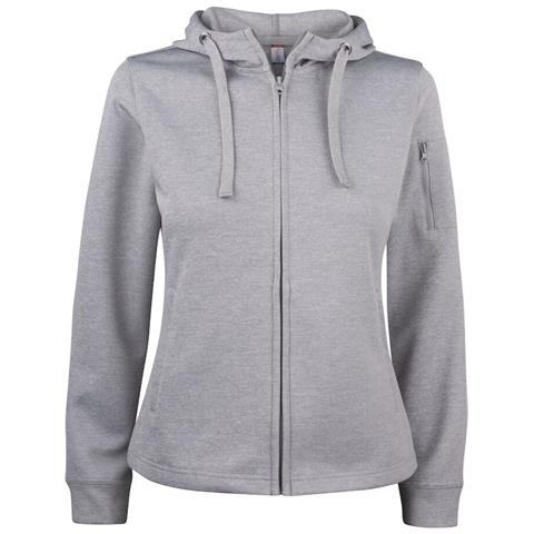 Basic Active Hoody Full Zip Lady Grigio Melan Xl - Foto 1